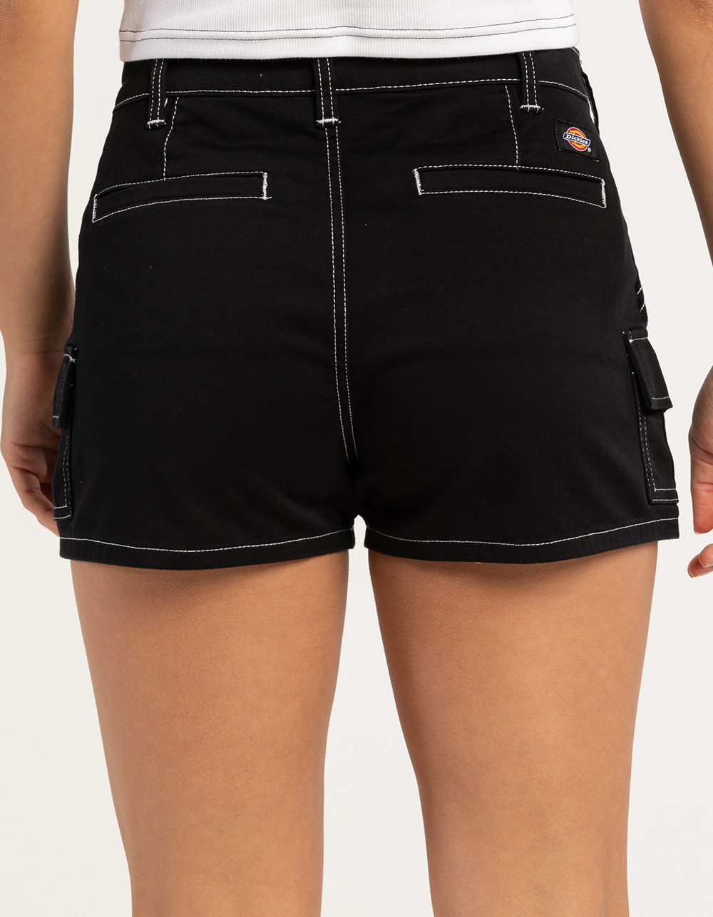 DICKIES Women Cargo Shorts - BLACK | Tillys