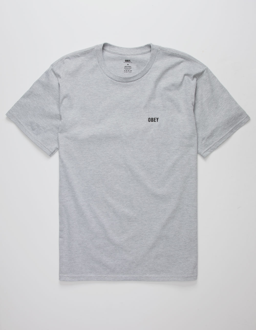 OBEY Equality Mens Heather Gray T-Shirt - HEATHER GRAY | Tillys