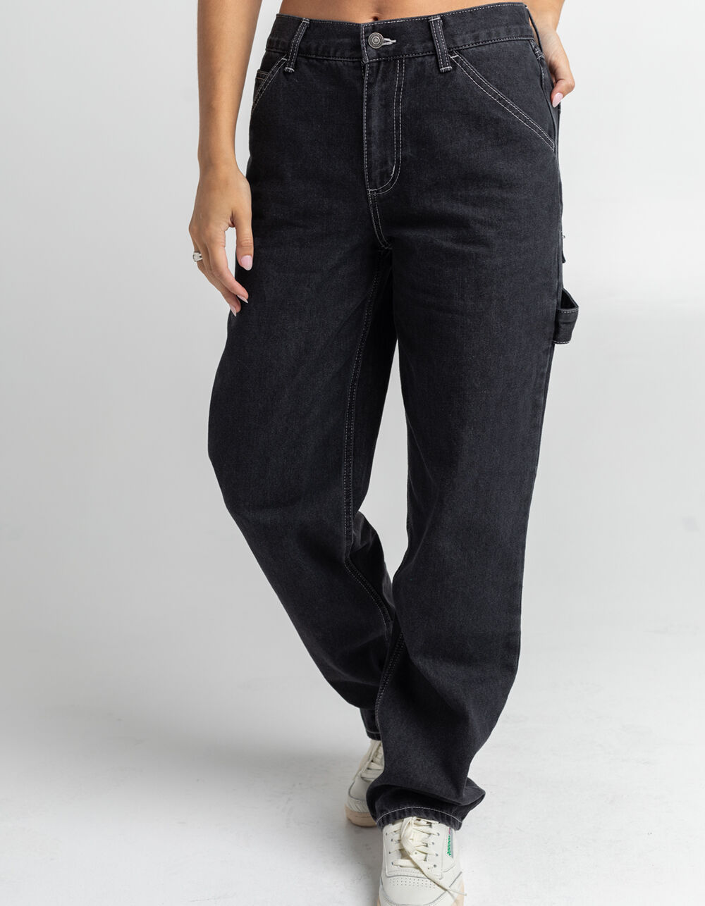 RSQ Carpenter Womens Jeans - WASHED BLACK | Tillys