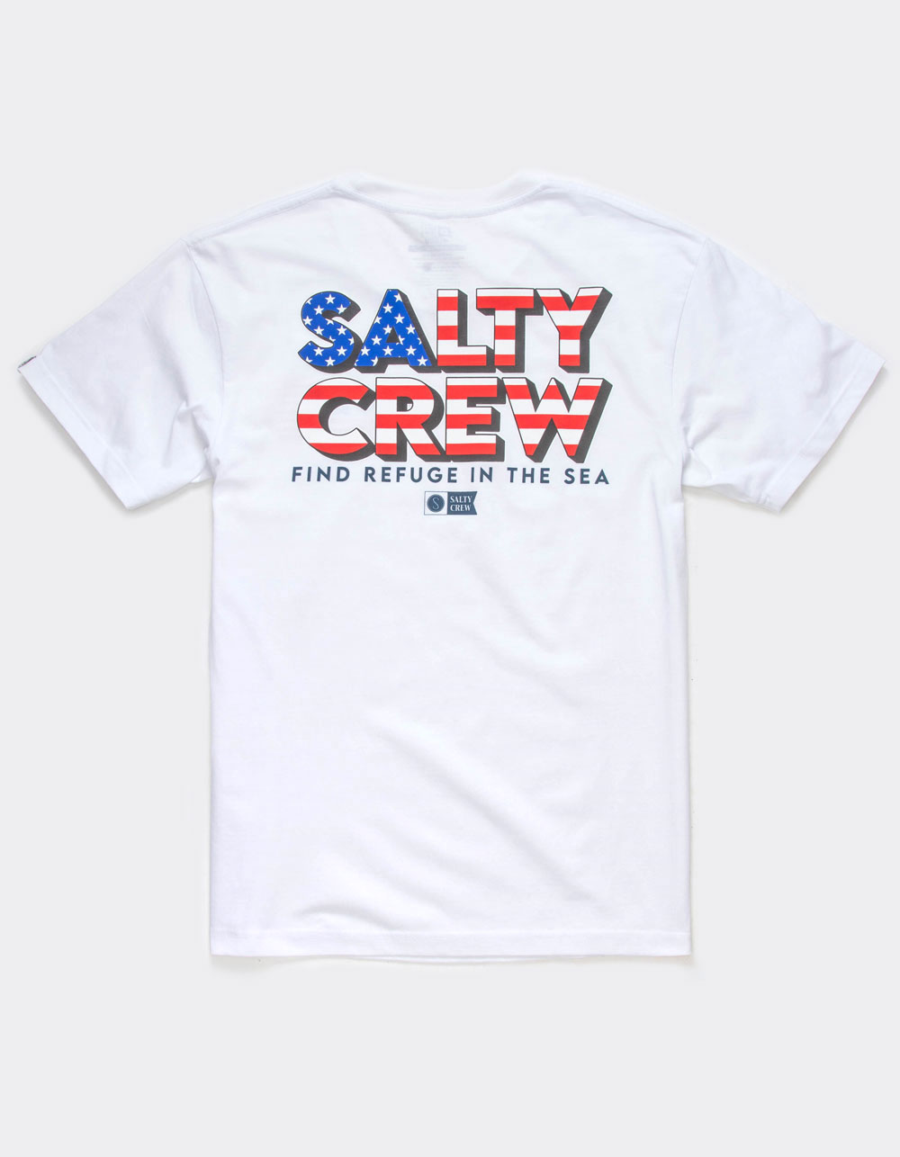 SALTY CREW Stars And Stripes Mens Tee - WHITE | Tillys