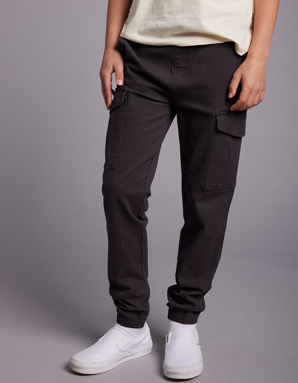  Rsq Boys Twill Jogger Pants Black: Clothing, Shoes & Jewelry