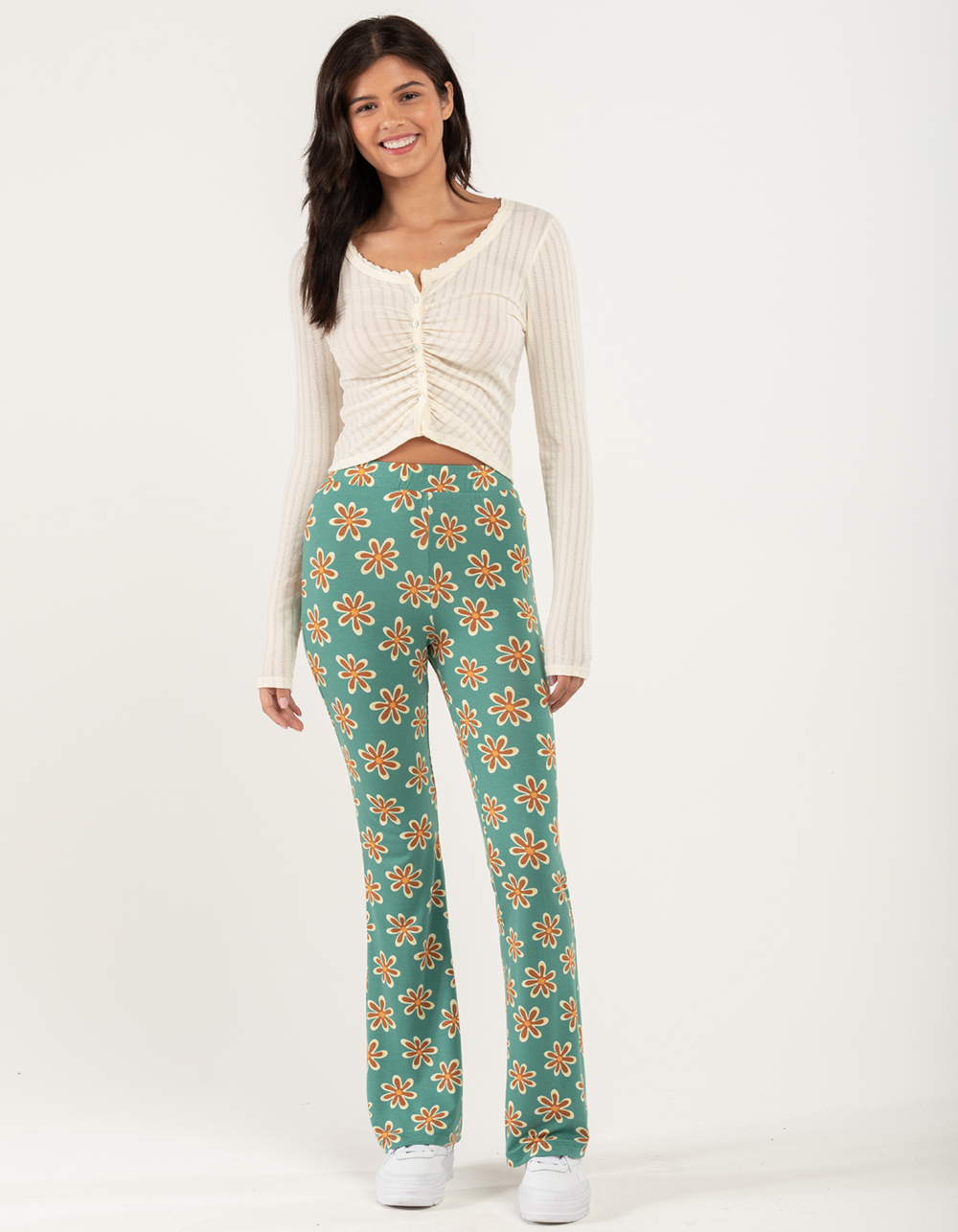Floral trousers