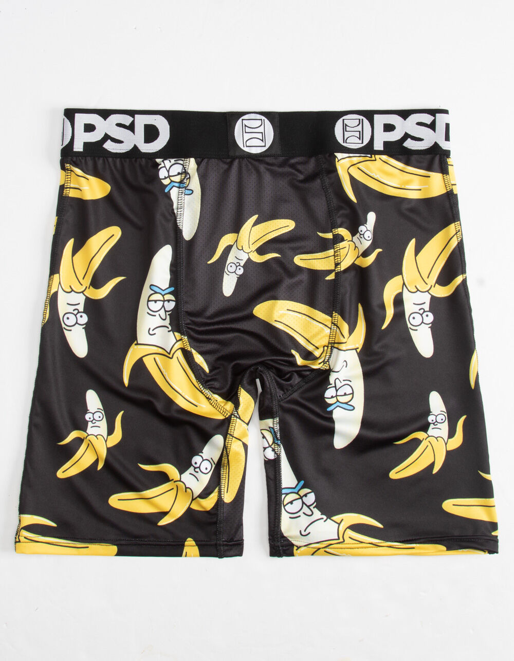 Men’s PSD Black and Yellow Ninja Boxer Briefs Large