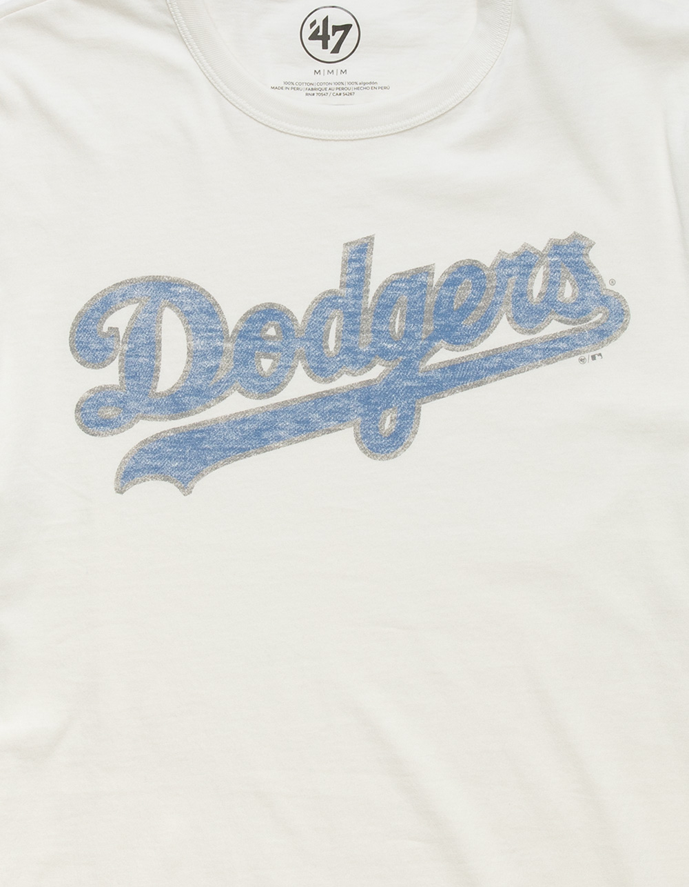 47 Brand MLB LA Dodgers T-Shirt In Black for Men
