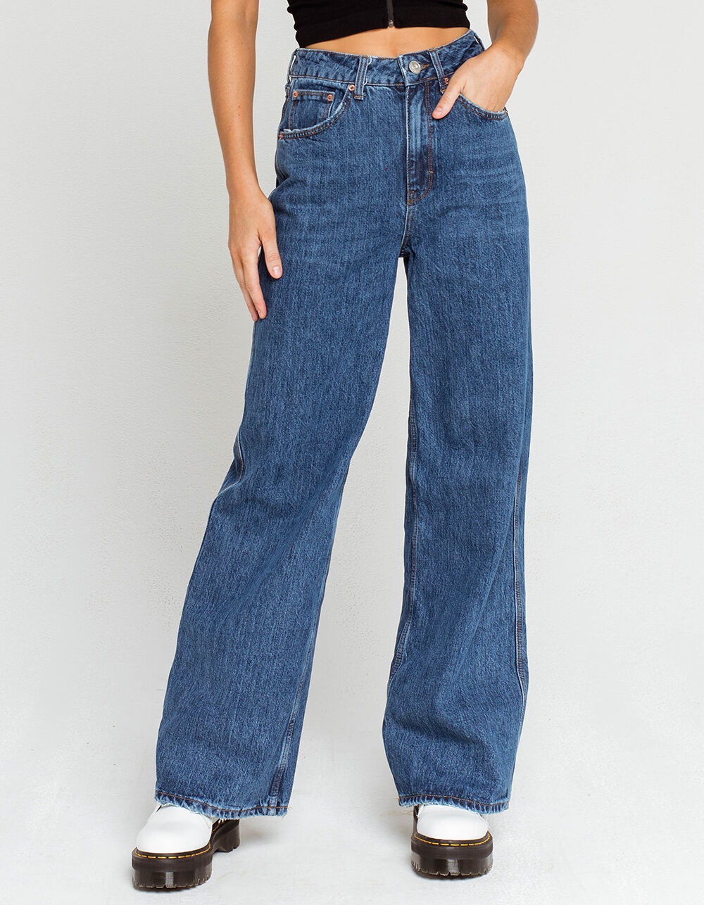 BDG Urban Outfitters Puddle Womens Jeans - MEDIUM WASH | Tillys