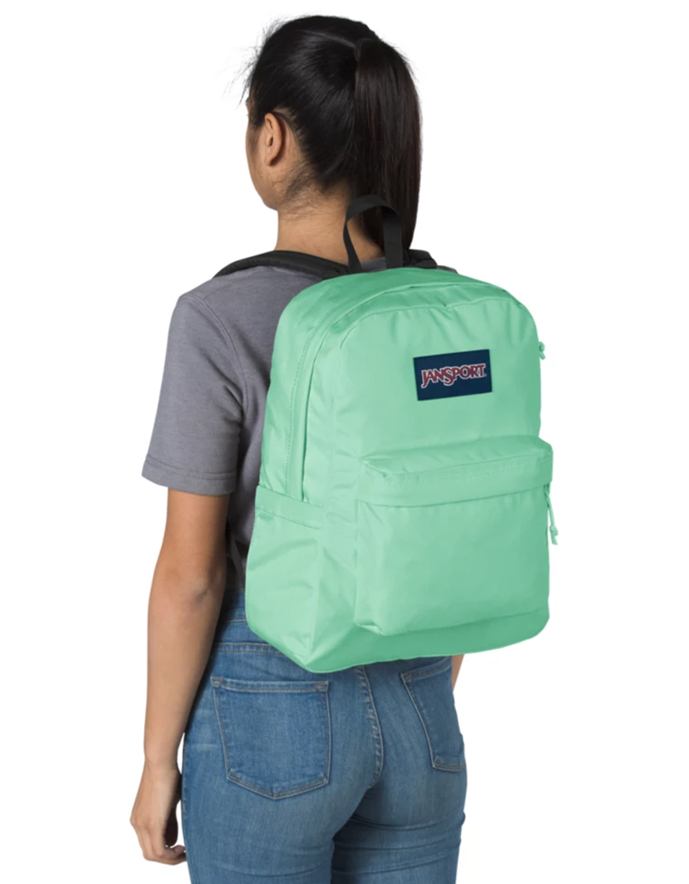 JANSPORT SuperBreak Plus Backpack - MINT CHIP | Tillys
