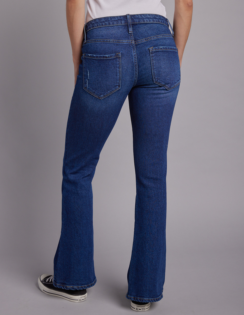RSQ Womens Low Rise Flare Jeans