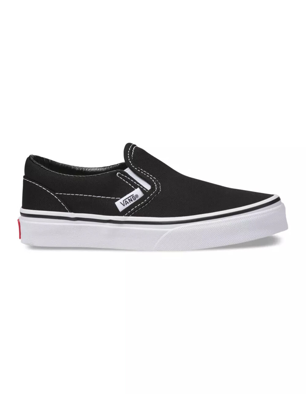 Shredded Uretfærdig Kænguru VANS Classic Slip-On Black & White Kids Shoes - BLACK | Tillys