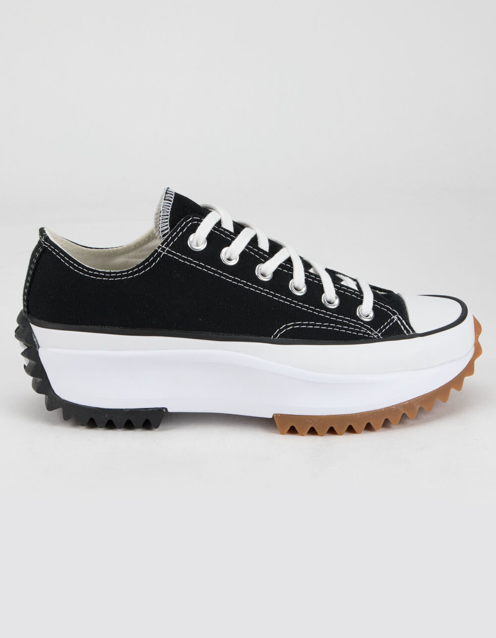 CONVERSE Run Star Hike Womens Low Top Shoes - BLACK/WHITE | Tillys
