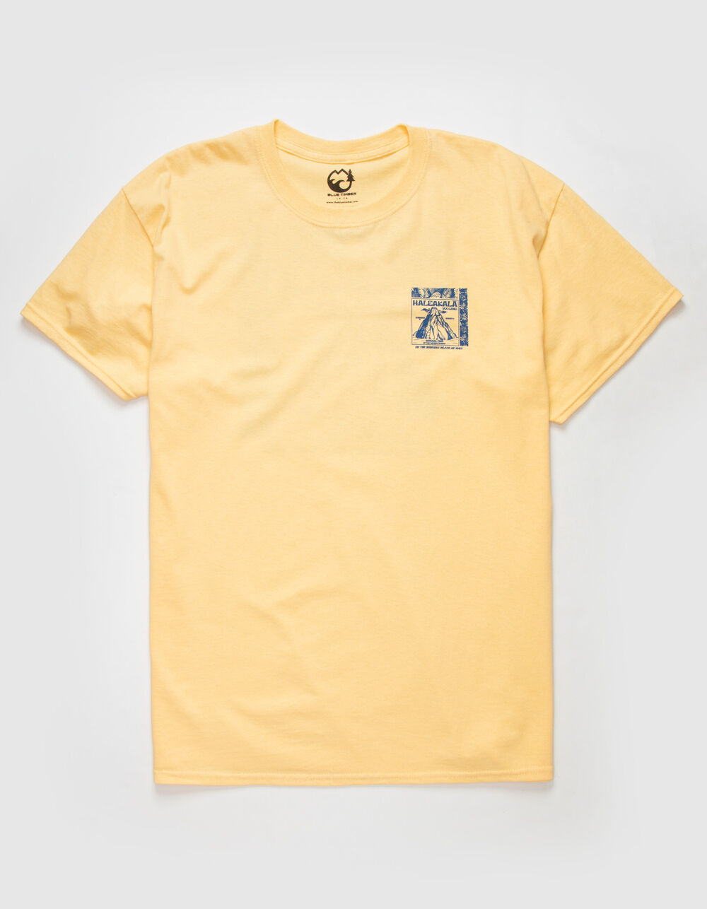 BLUE TIMBER Sacred Summit Mens T-Shirt - PALE YELLOW | Tillys
