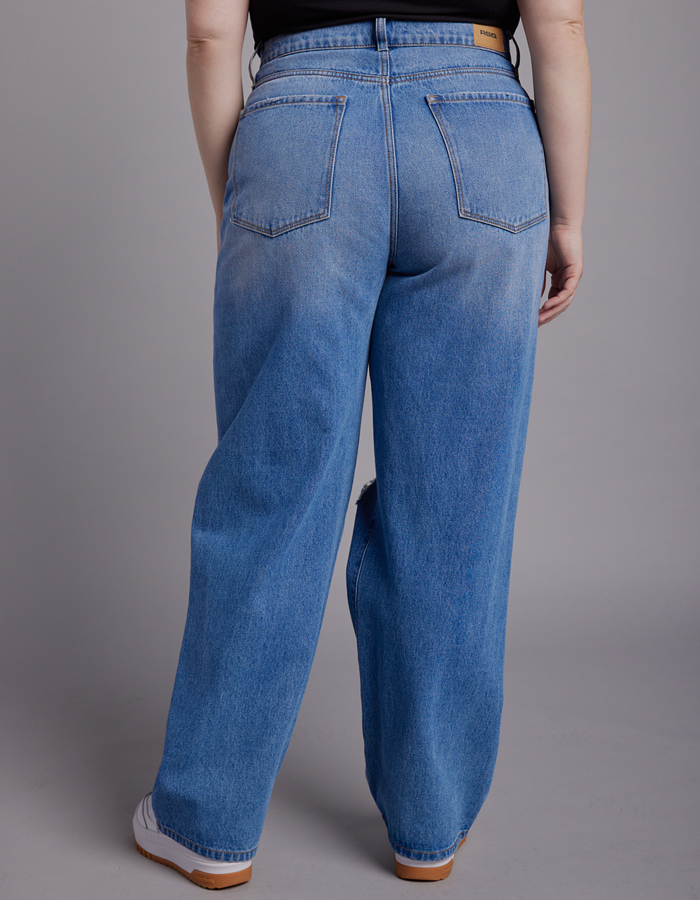RSQ Womens High Rise Wide Leg Jeans - MEDIUM WASH, Tillys