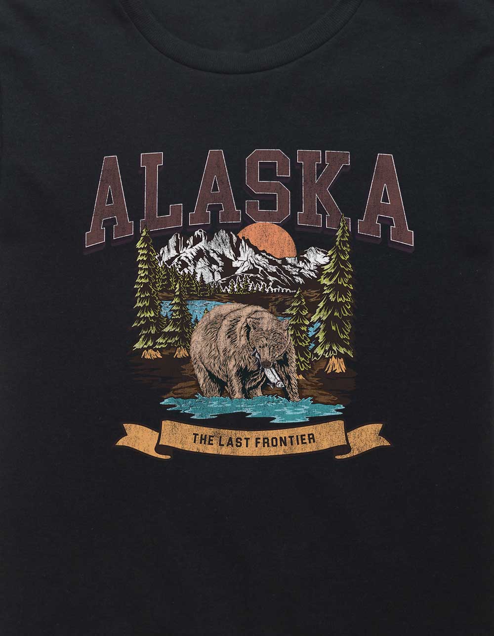 DESTINATION Alaska Wild Kids Unisex Tee - BLACK | Tillys