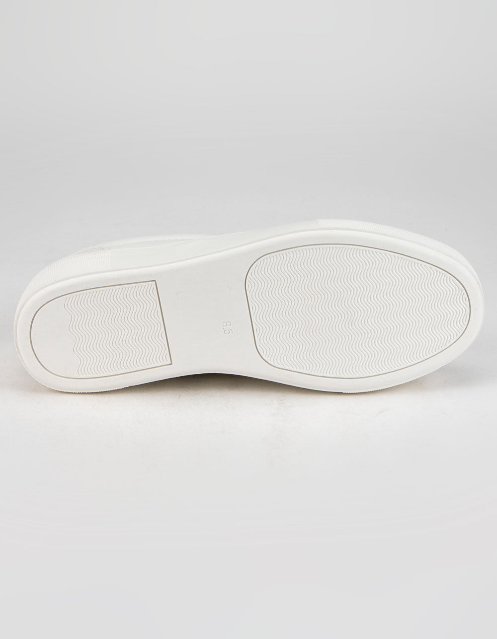 SODA Croft Platform Womens White Slip-On Sneakers - WHITE | Tillys