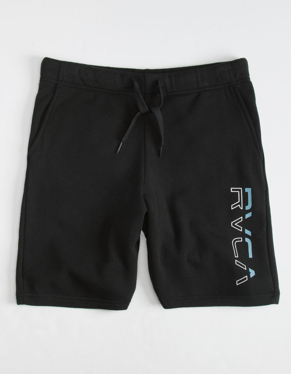 RVCA Split Pin Boys Fleece Shorts - BLACK | Tillys