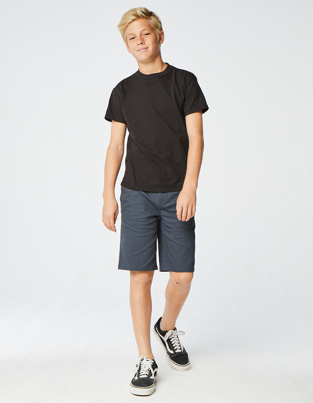 RSQ Boys Washed Navy Chino Shorts - WASHED NAVY | Tillys