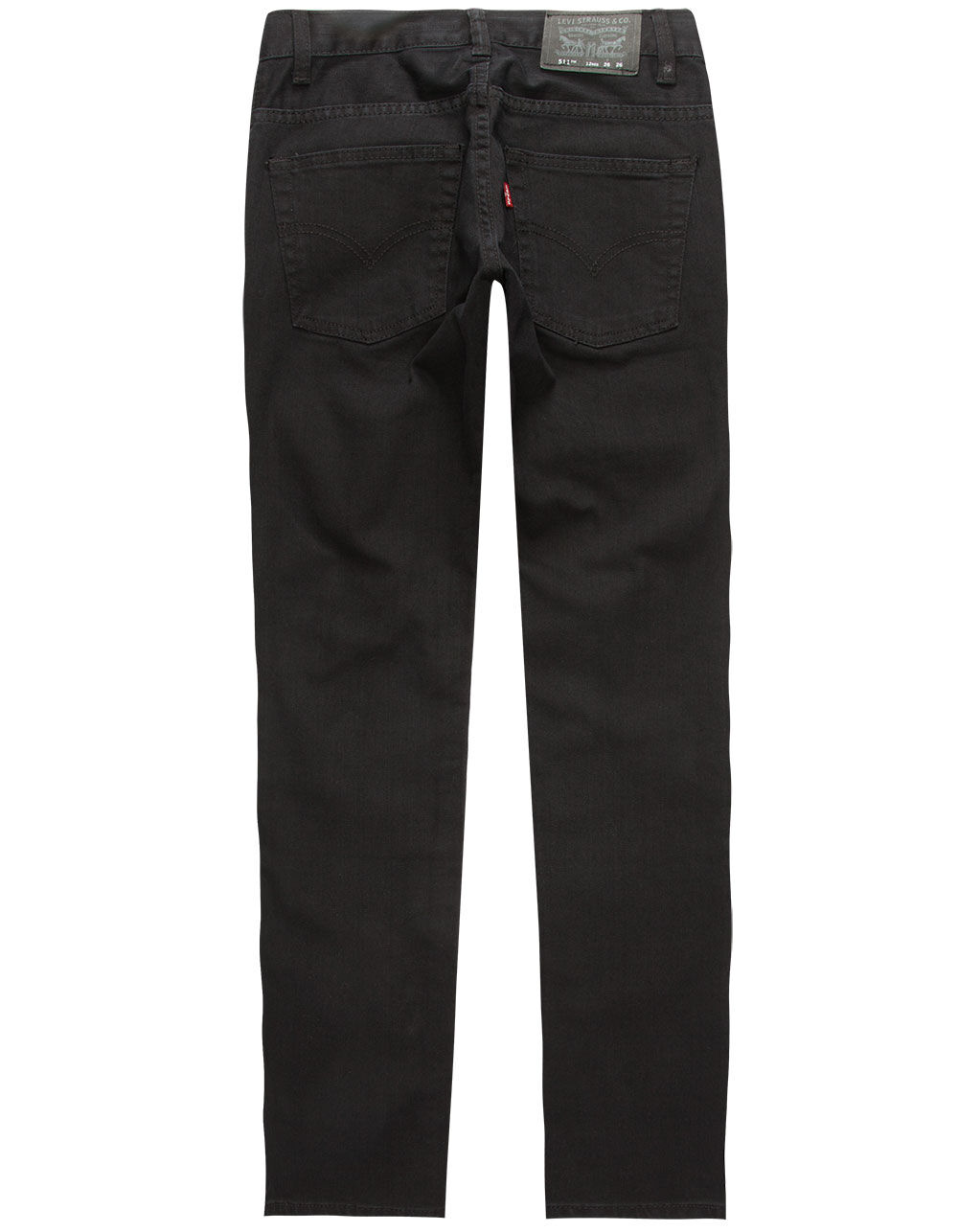 LEVI'S 511 Overdyed Black Stretch Boys Slim Jeans - BLDEN | Tillys