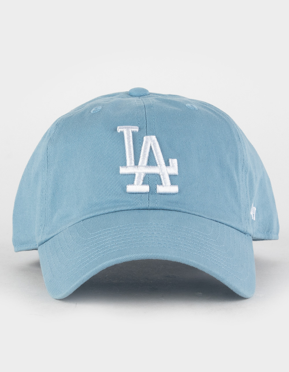 Los Angeles Dodgers Strapback '47 Brand Clean Up Adjustable Cap Hat Lavender