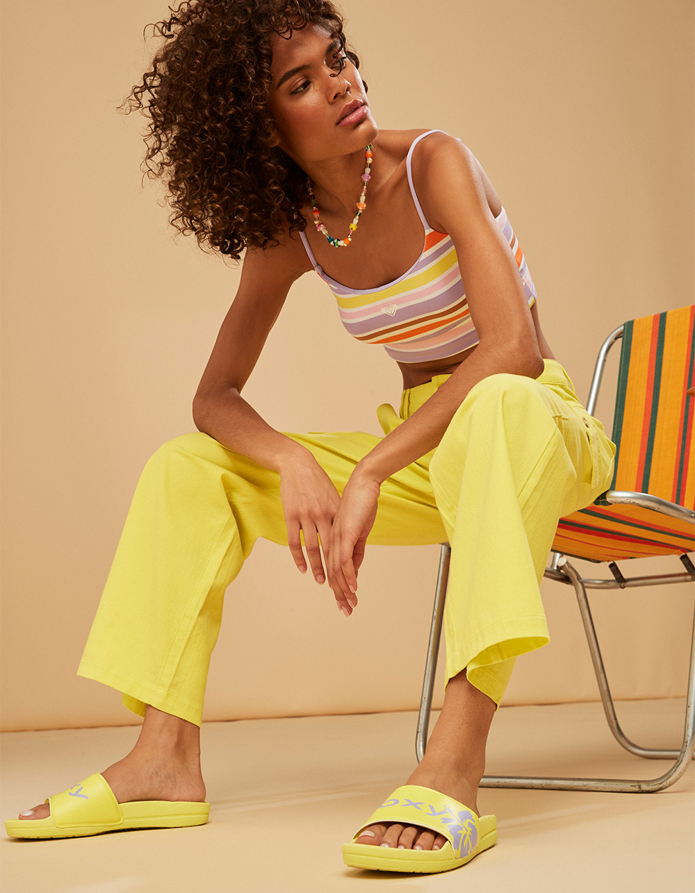 ROXY x Kate Bosworth Surf Kind | Cargo Womens - Kate YELLOW Pants Tillys