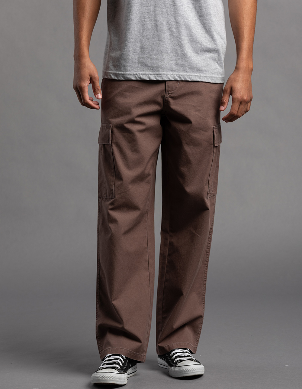 RSQ Mens Loose Cargo Ripstop Pants