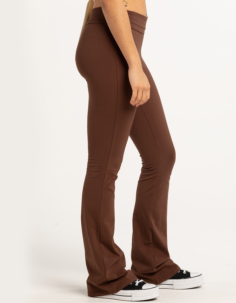 Fila - flared leggings in brown