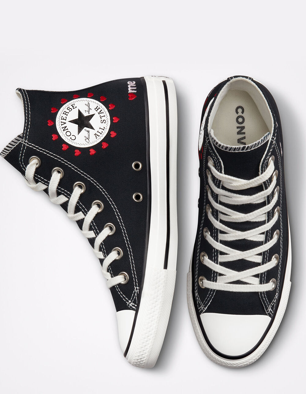Converse Chuck Taylor All Star Heart Embroidery Sneakers