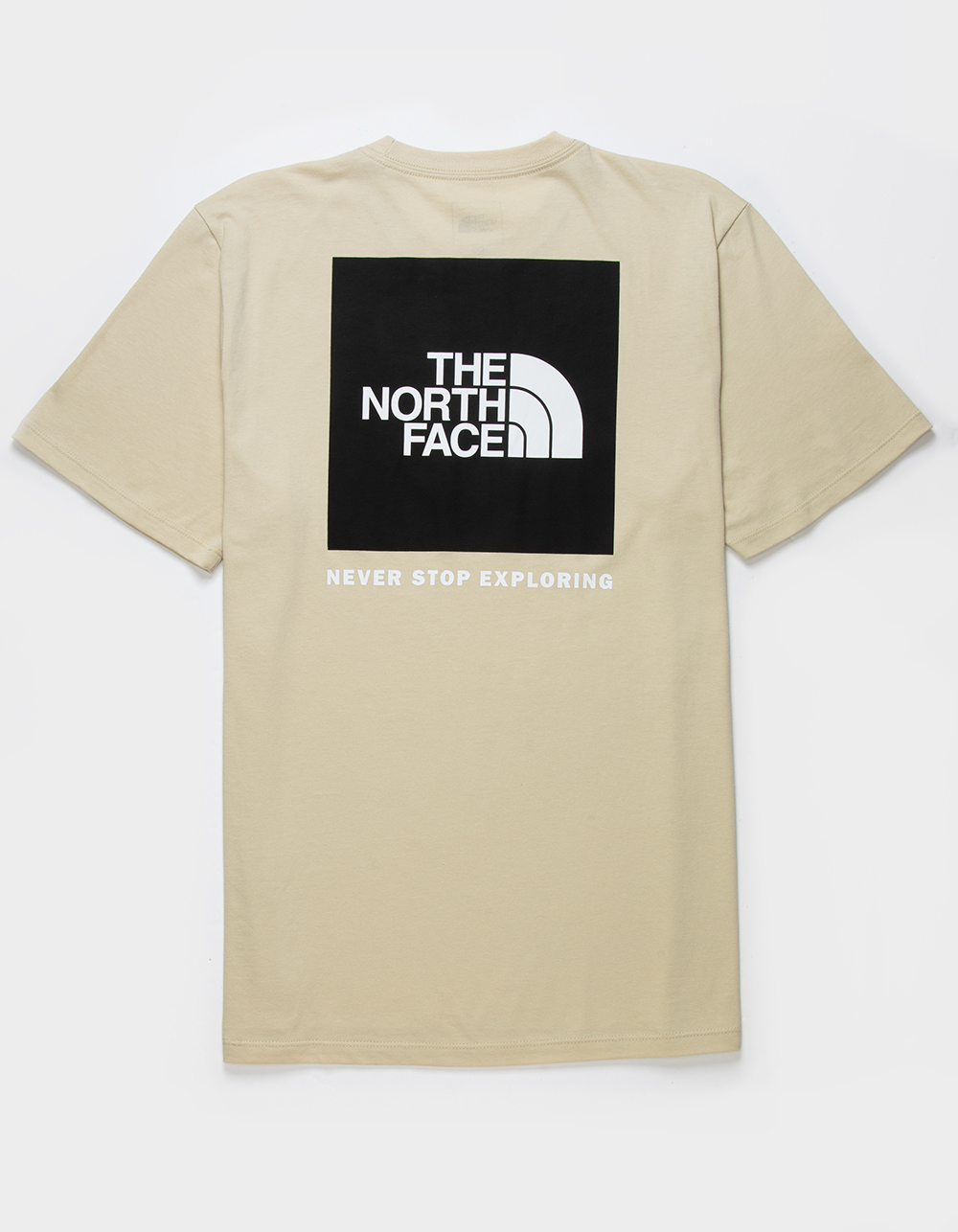 The North Face Box NSE Short-Sleeve T-Shirt - Men's Gravel/TNF Black, S