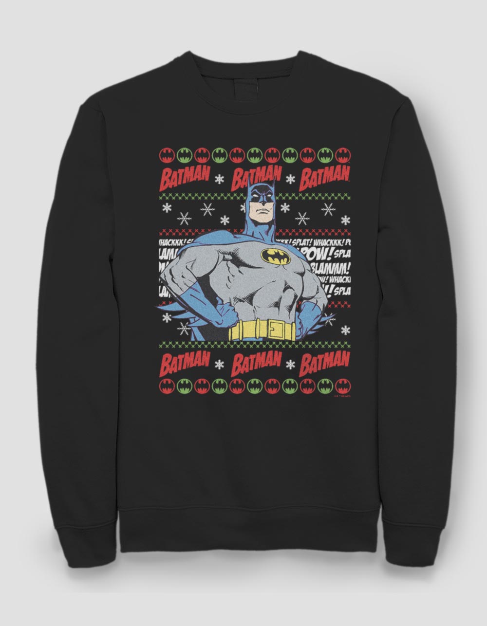 BATMAN Comic Unisex Ugly Sweatshirt - BLACK | Tillys