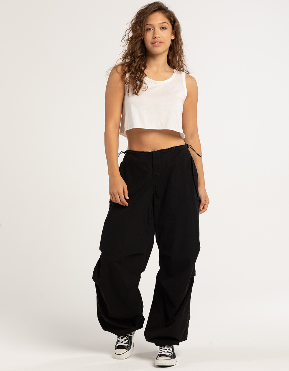black denim baggy pants for girls and womens