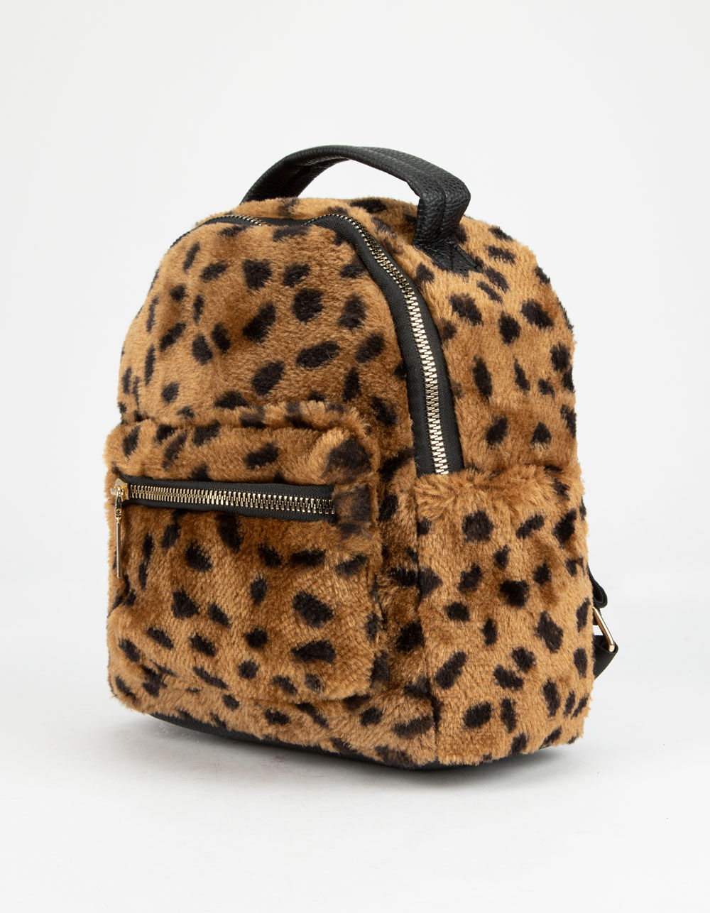 ORCHID LOVE Faux Fur Leopard Mini Backpack - LEOPARD | Tillys