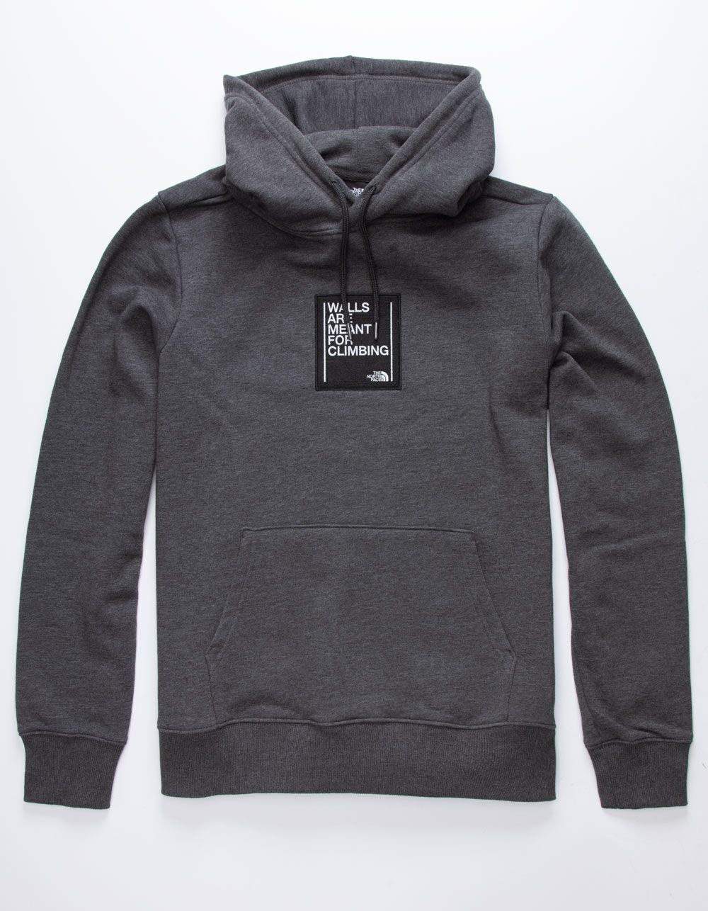 THE NORTH FACE Walls Are Meant For Climbing Hoodie - CHARCOAL | Tillys