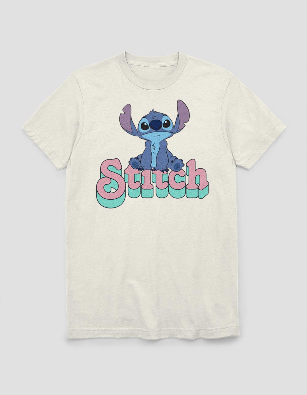 LILO & STITCH Colorful Logo Unisex Tee - NATURAL | Tillys