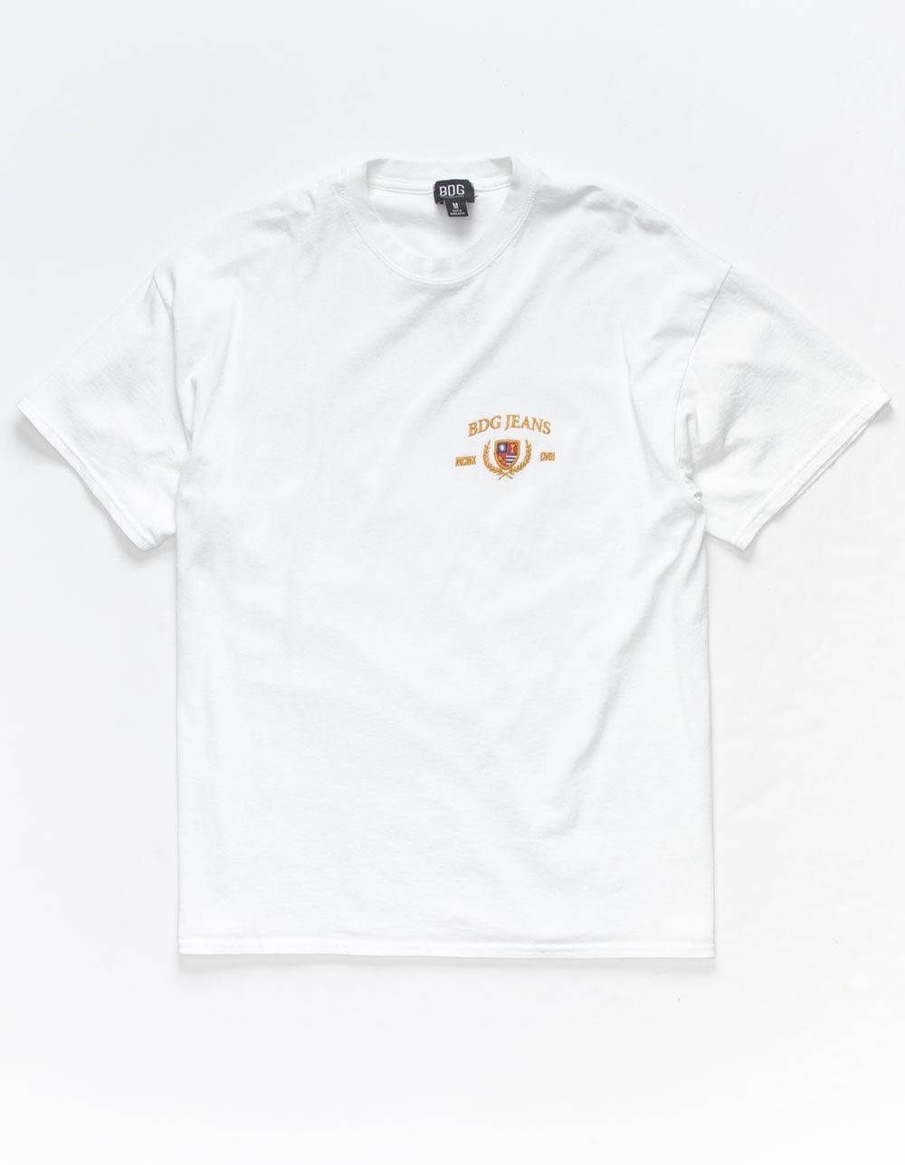 BDG Urban Outfitters Heritage Crest Mens Tee - WHITE | Tillys