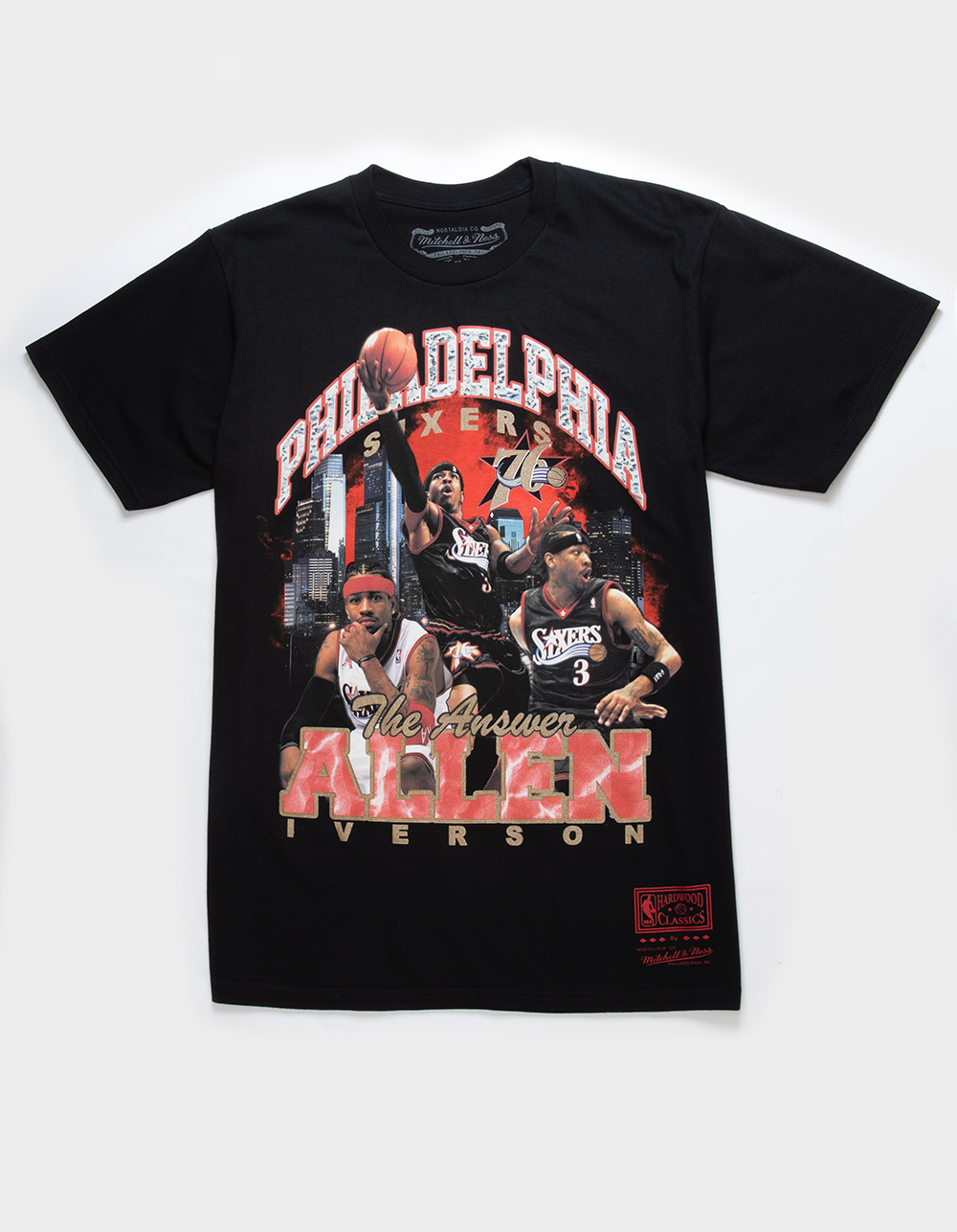 Philadelphia 76ers SIXERS~Allen Iverson #3~REEBOK Red Jersey Men’s Size: XL