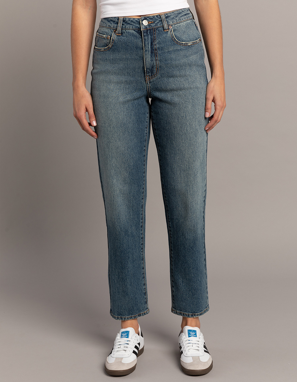 NEW RSQ Jeans Tan Brown Manhattan High Rise Size 7/28 - beyond