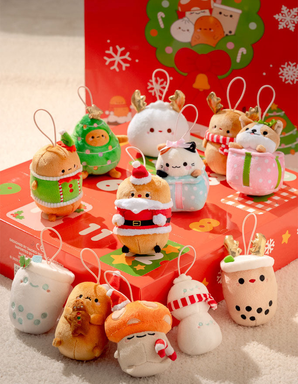 SMOKO Friends Plush Toy Advent Calendar MULTI Tillys