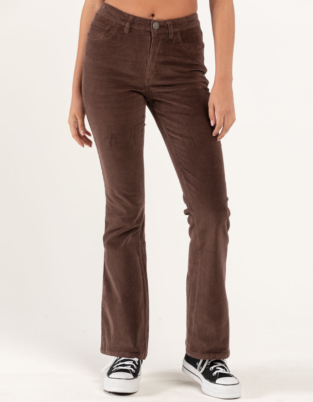 The Relaxed Flare Corduroy Pant | Banana Republic