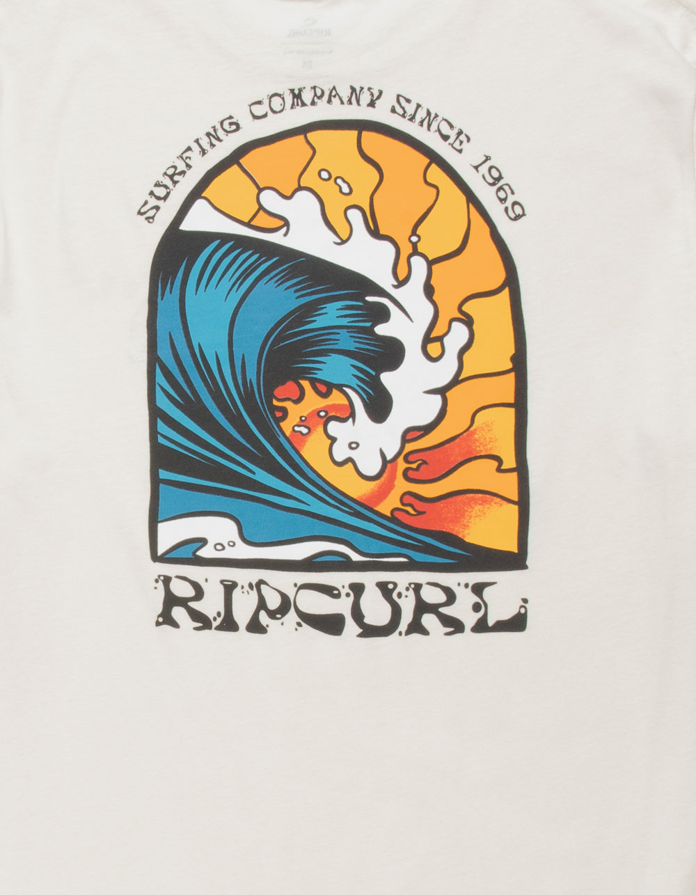 RIP CURL Rays And Hazed Mens Tee - BONE | Tillys