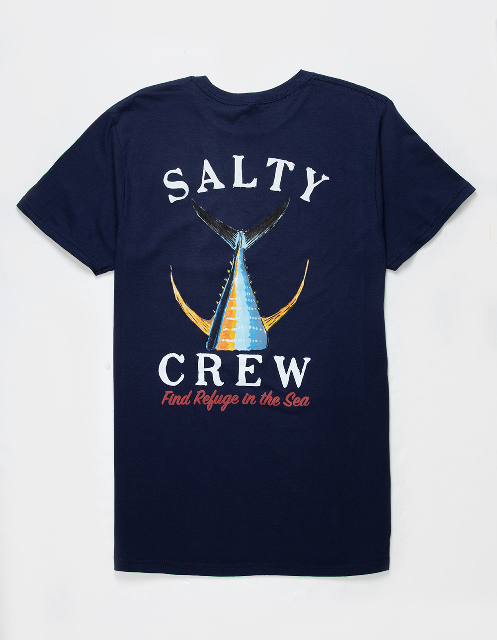 SALTY CREW Tailed Refuge Mens Tee - NAVY | Tillys