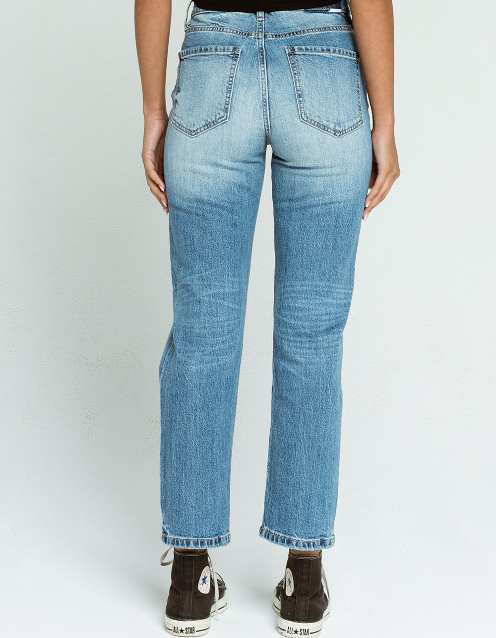 DAZE Straight Up Womens High Rise Jeans - MEDIUM WASH | Tillys