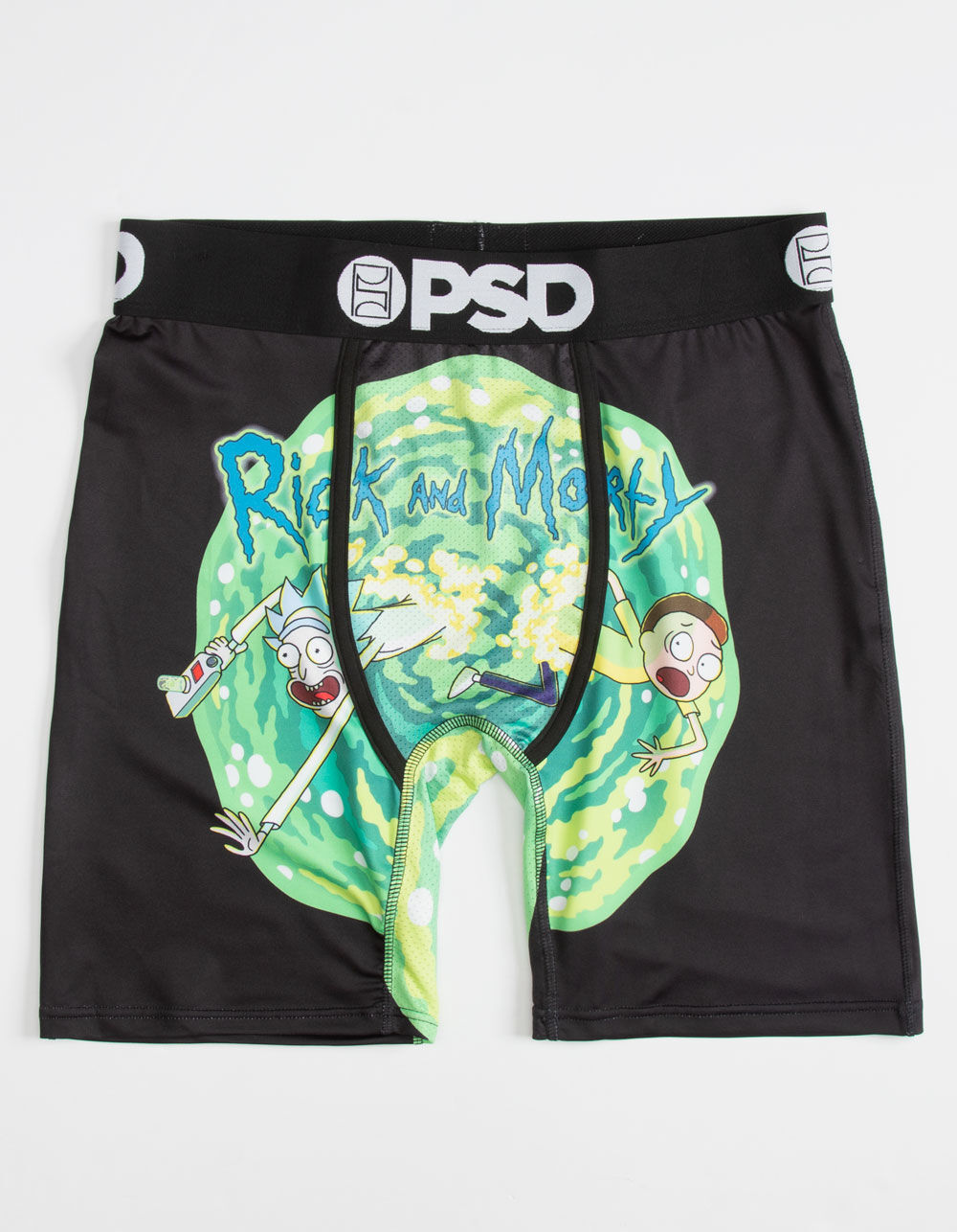 PSD Men's Rick and Morty Pickle Boxer Brief Underwear