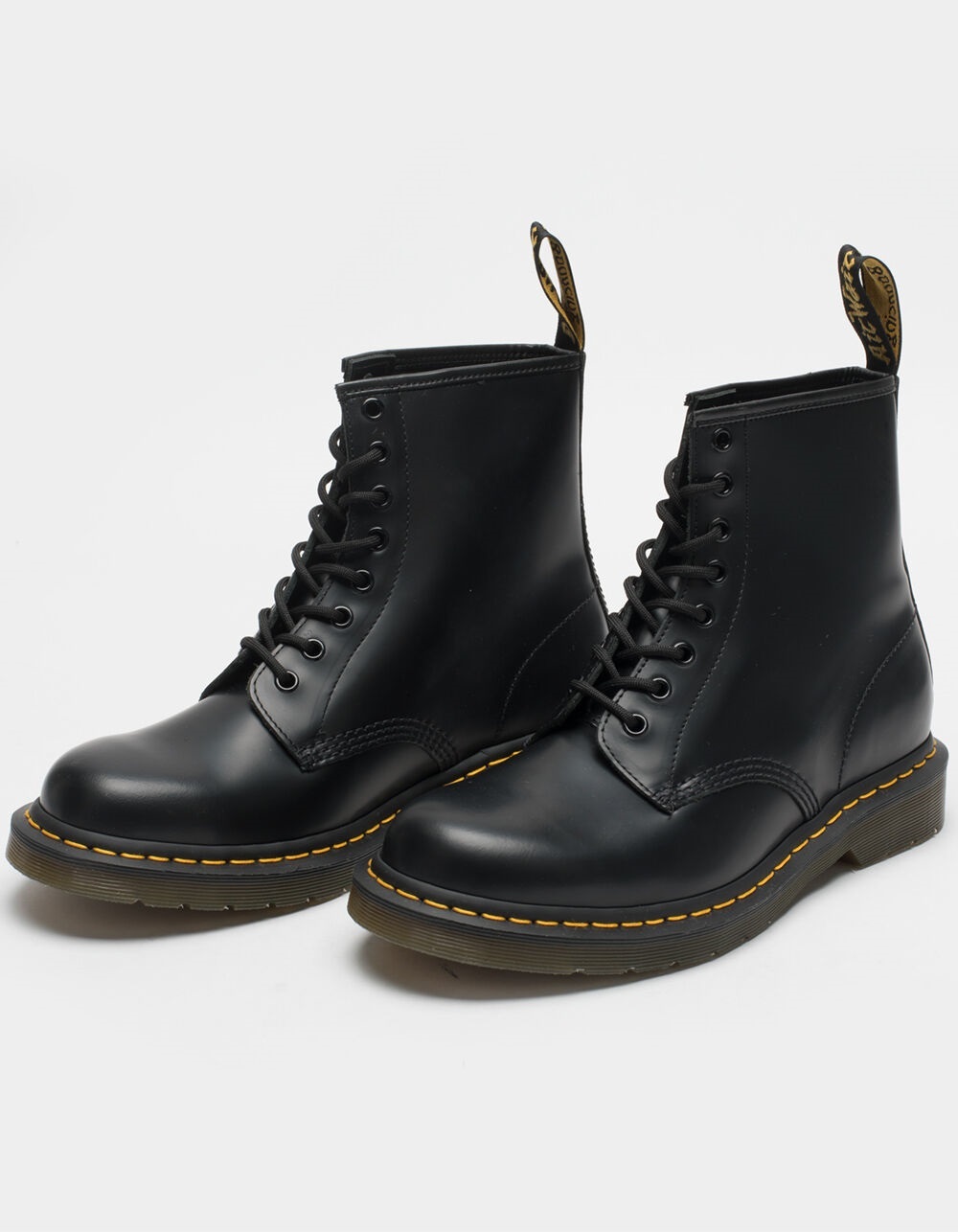 DR. MARTENS 1460 Smooth Leather Mens Boots - BLACK