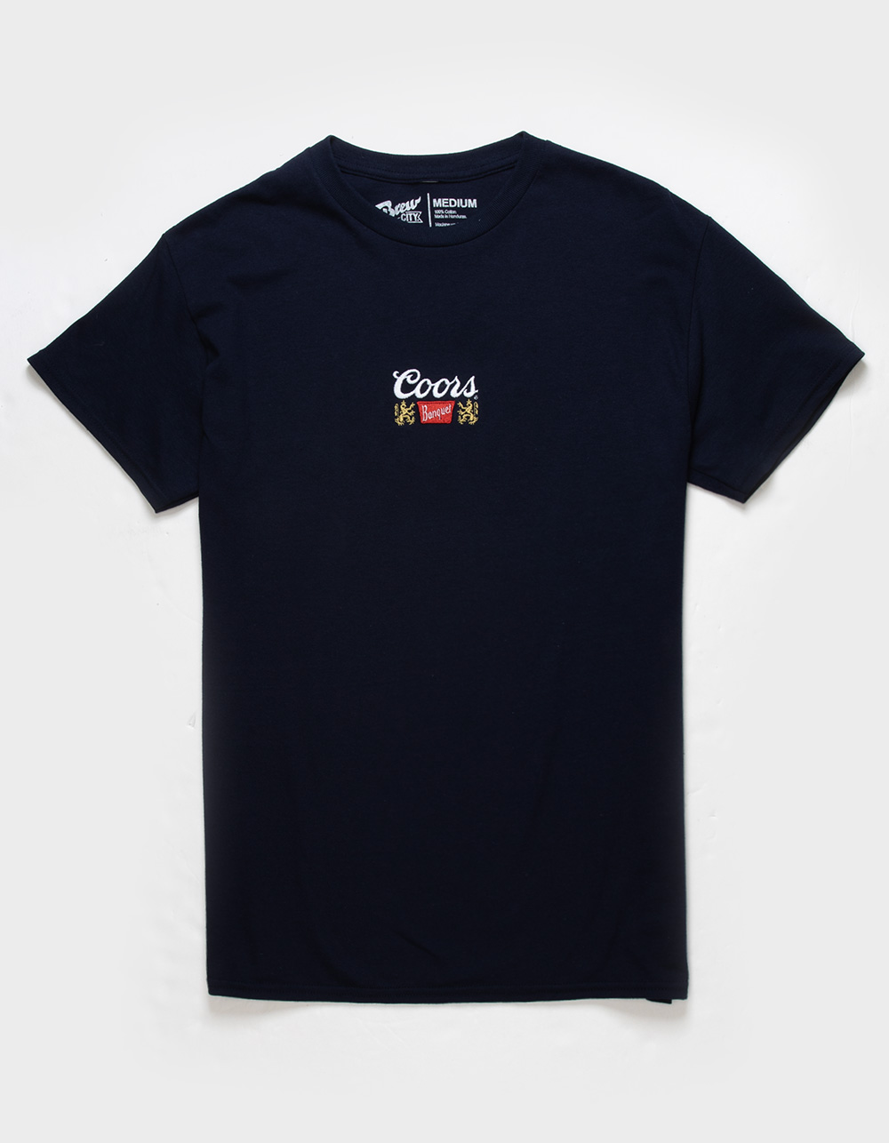 COORS Logo Embroidered Mens Tee - NAVY | Tillys