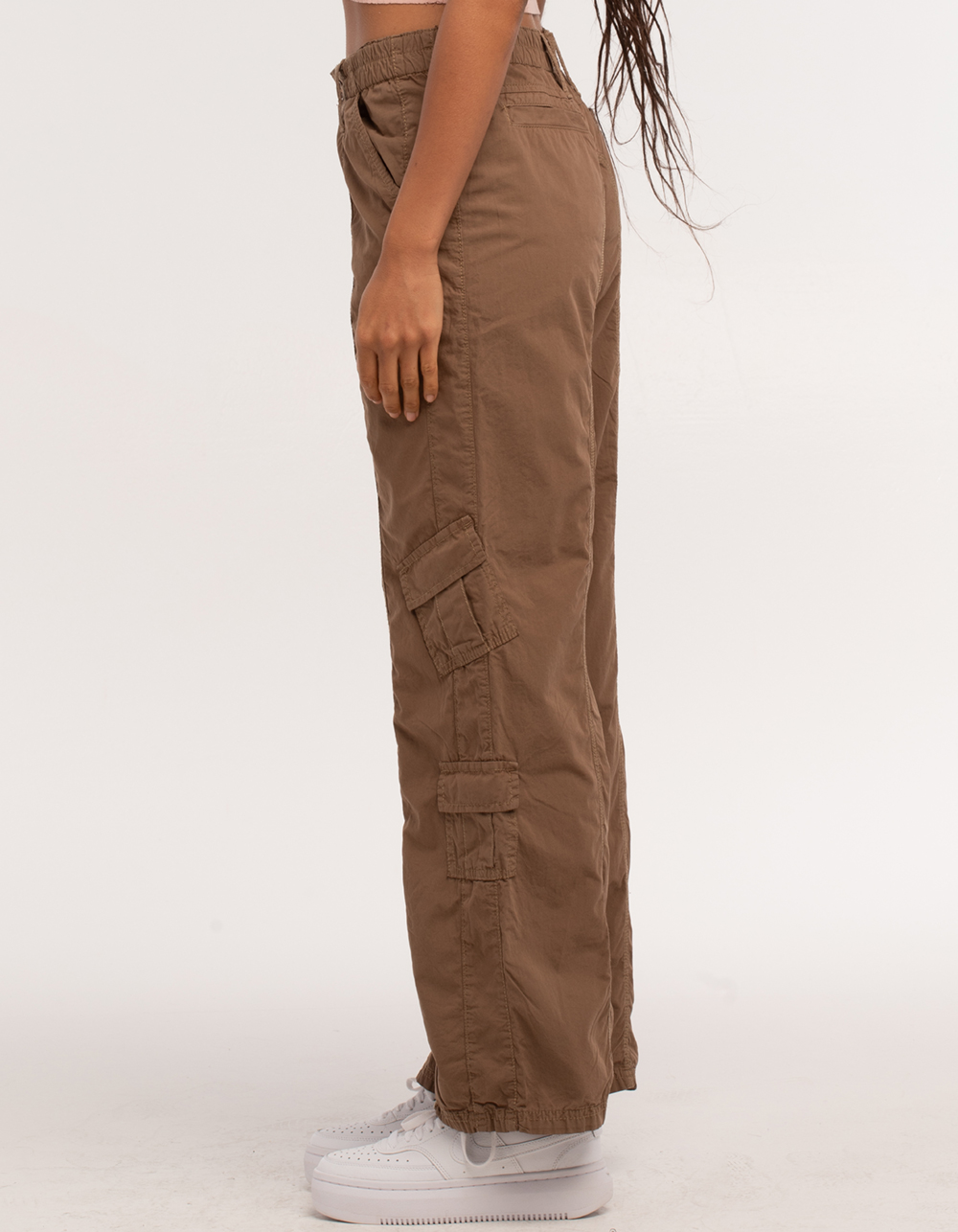 BDG Khaki Y2K Low-Rise Cargo Pants