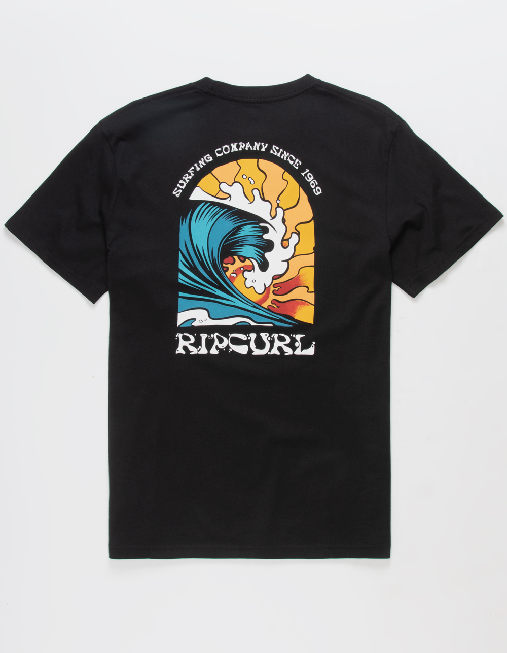 RIP CURL Rays And Hazed Mens Tee - BLACK | Tillys
