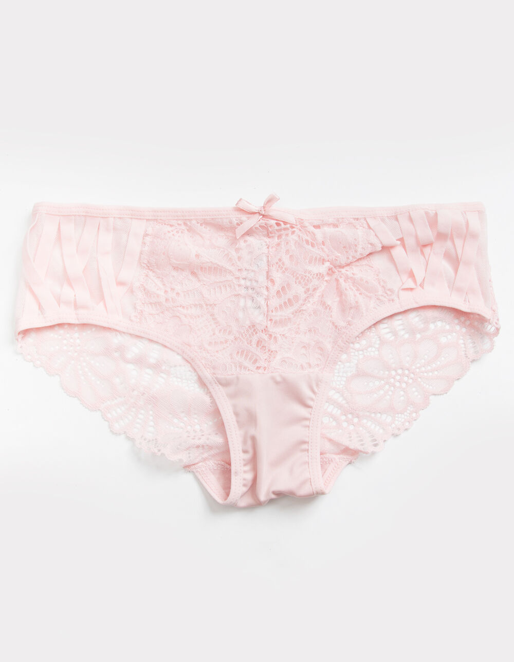 Victoria Secret Y2K Pink Kansas Jayhawks Crop Fold Over Lace Sz S