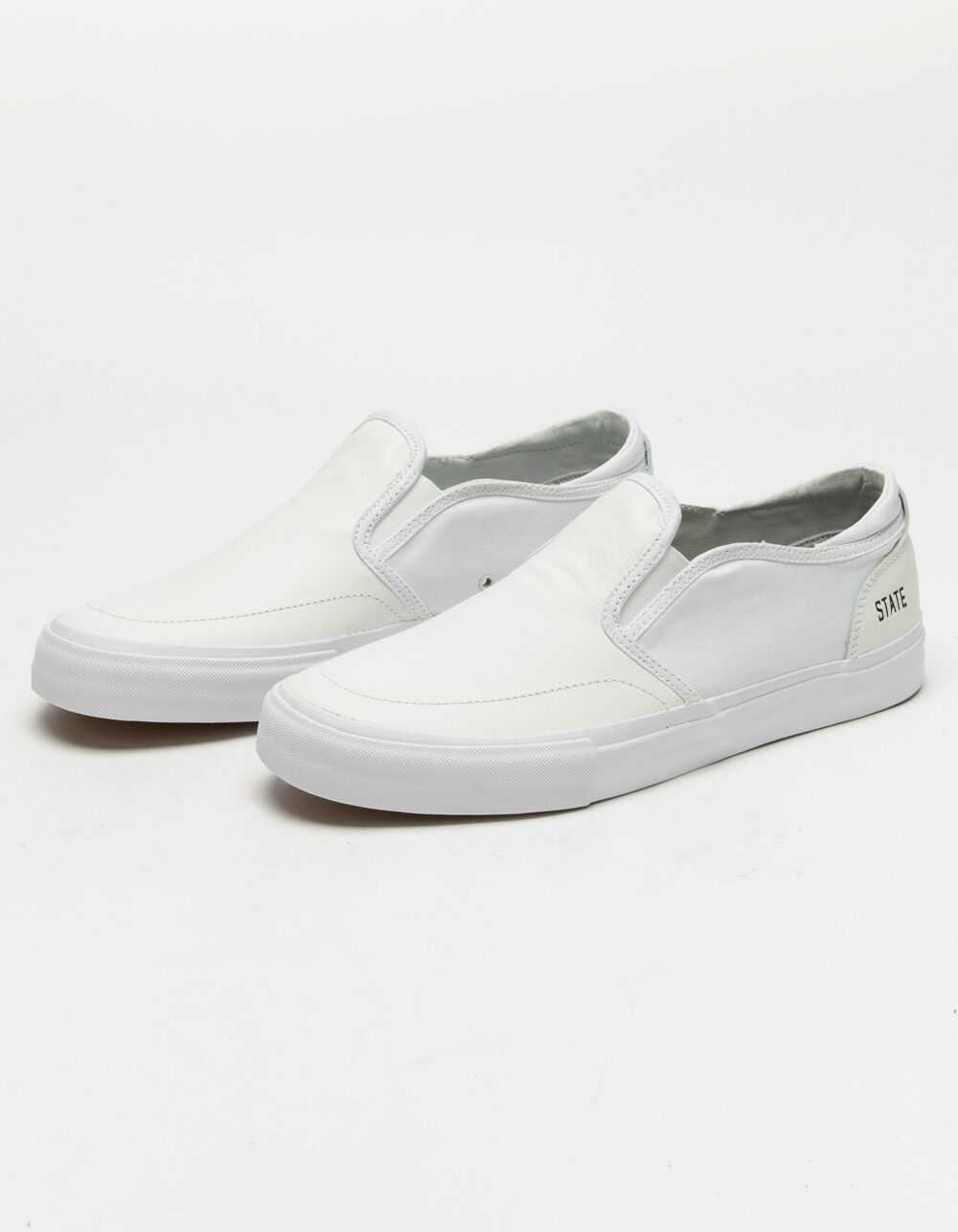 STATE FOOTWEAR Keys x Ben Gore Mens Leather Shoes - WHITE | Tillys