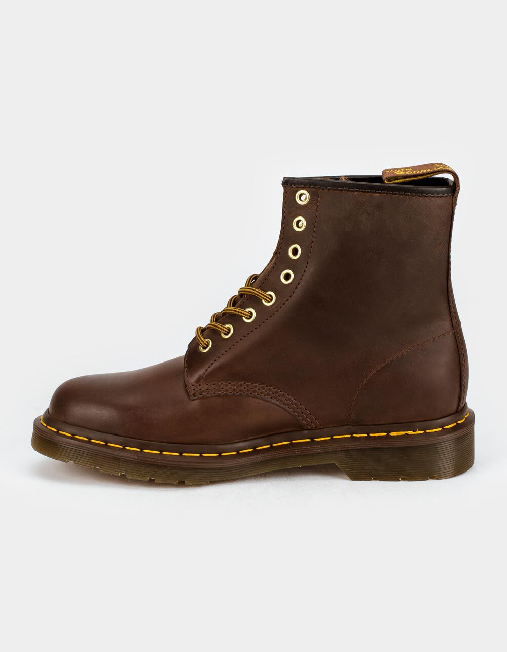 DR MARTENS 1460 Crazy Horse Leather Lace Up Mens Boots
