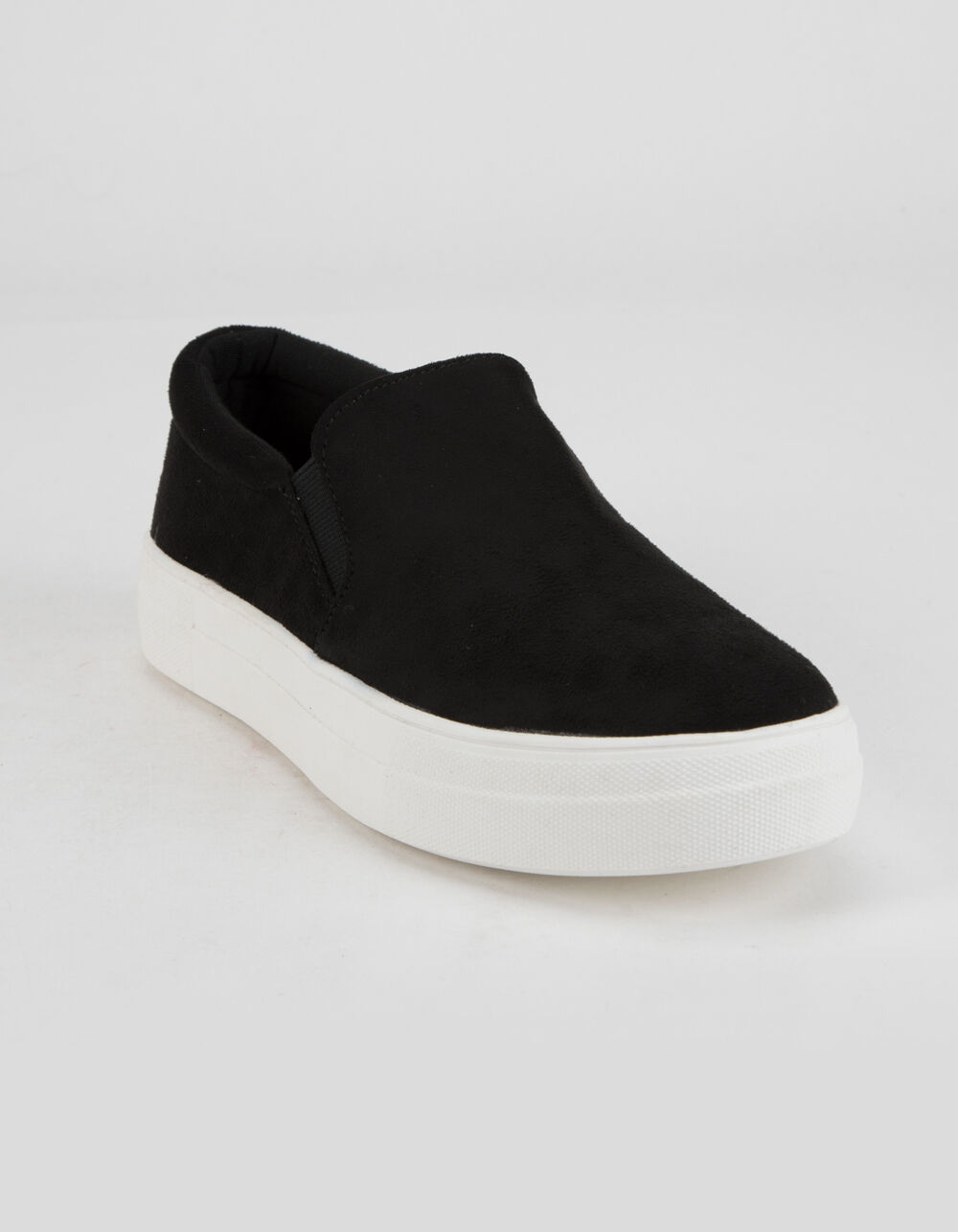 SODA Platform Womens Black Slip-On Shoes - BLACK | Tillys
