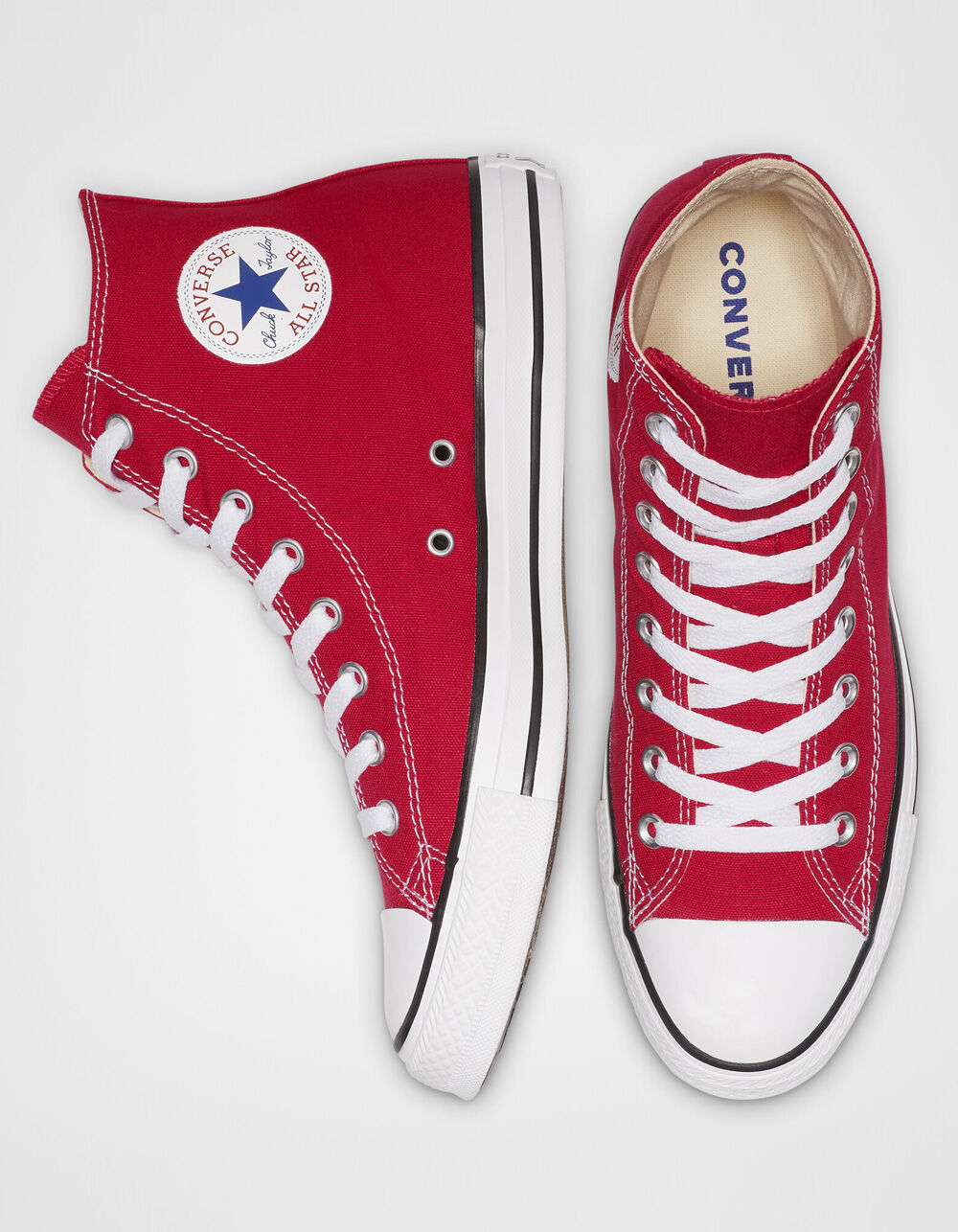 Converse Red Chuck Taylor All Star High Trainers