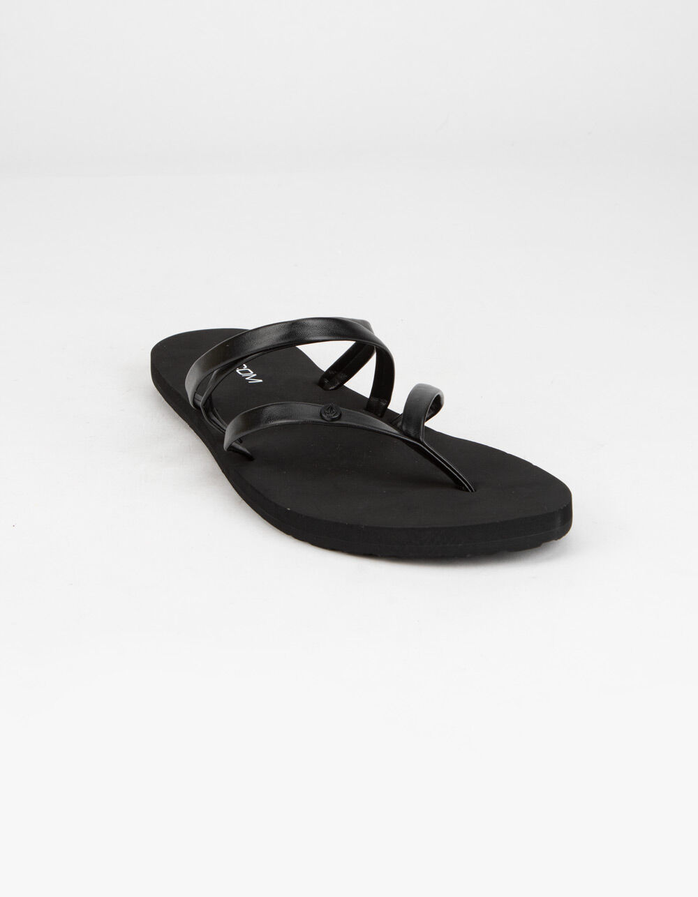 VOLCOM Easy Breezy II Womens Black Sandals - BLACK/BLACK | Tillys